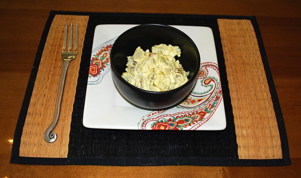 Potato Salad Served